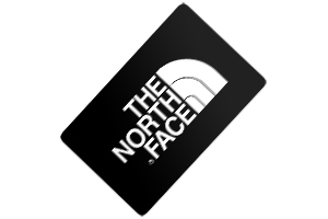 Cartão oferta The North Face