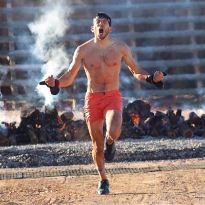 Hombres deportistas