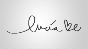 Cartão oferta de Lucía Be