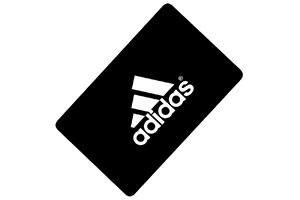 Cartão oferta Adidas