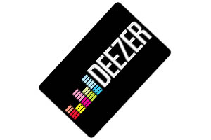 Cartão oferta Deezer