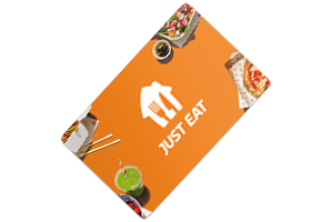 Cartão oferta Just Eat