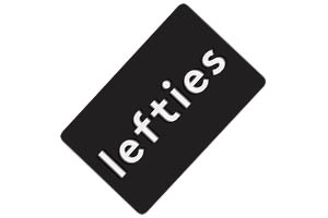 Lefties gift card