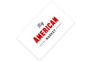 Cartão oferta My American Market
