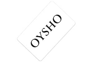 Cartão oferta Oysho