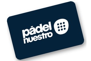 Cartão oferta Pádel Nuestro