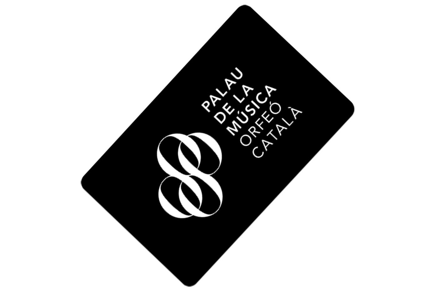 Cartão oferta Palau de la Musica Barcelona