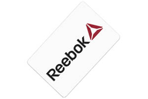 Cartão oferta Reebok