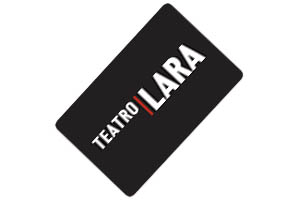 Cartão oferta Teatro Lara Madrid