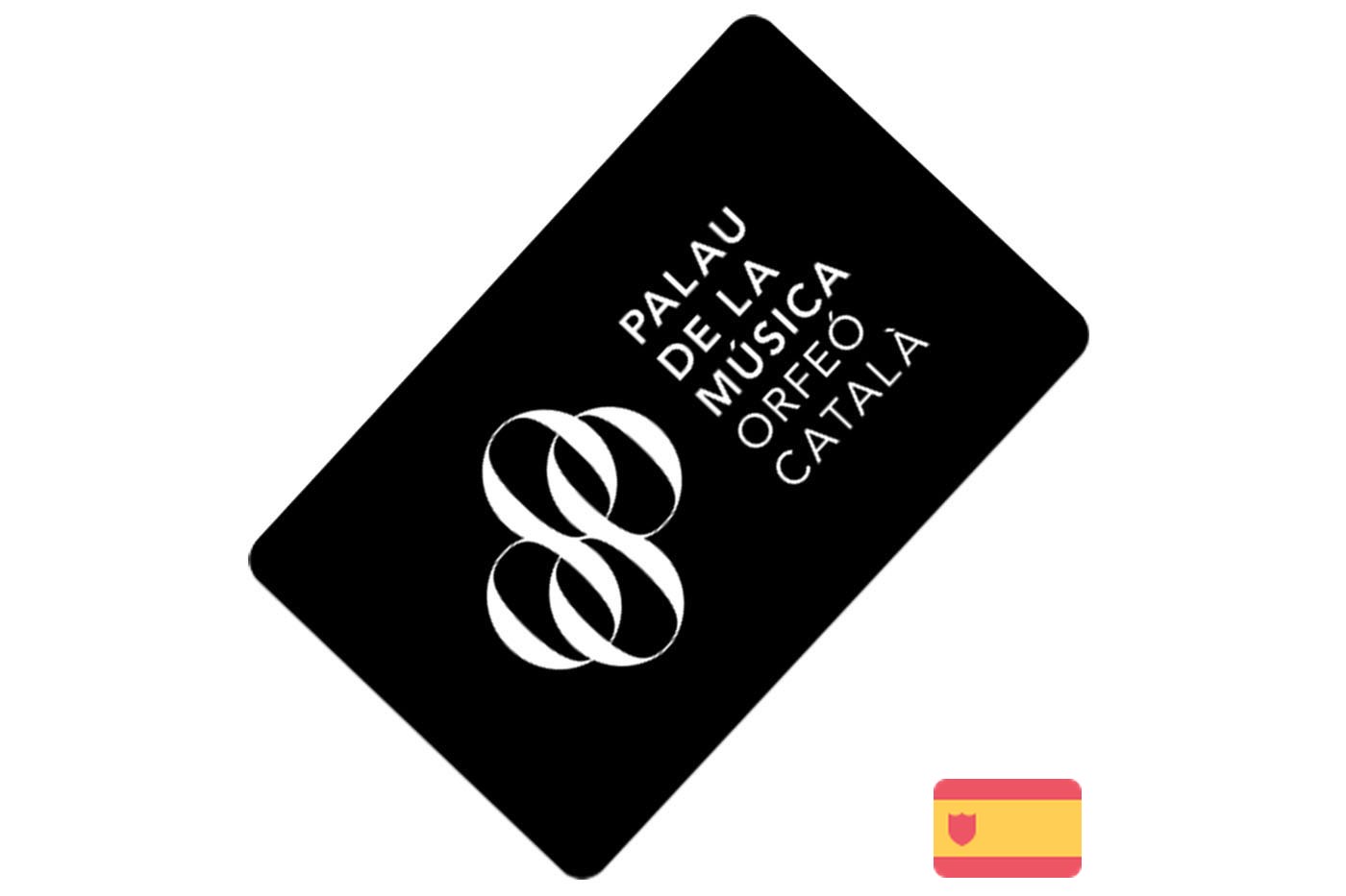 Tarjeta regalo Palau de la Musica Barcelona