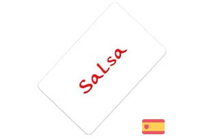Tarjeta regalo Salsa