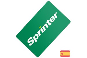 Tarjeta regalo Sprinter