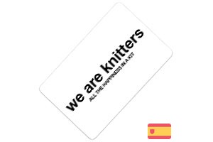 Tarjeta regalo We are knitters