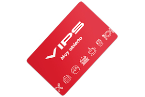 Tarjeta regalo VIPS Restaurante